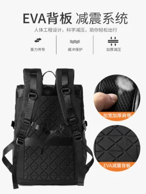Sac à dos tactique étanche - Grande capacité pour voyage et randonnée – Image 3