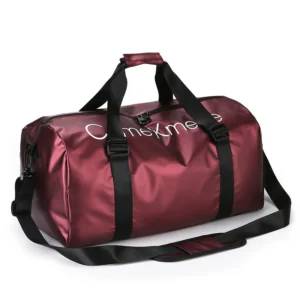Waterproof Sports Fitness Bag Gym Handbag Swimming Training Shoulder Bags Outdoor Yoga Tote with Dry Wet Pocket and Shoes Pouch – Image 9