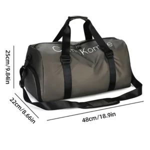 Waterproof Sports Fitness Bag Gym Handbag Swimming Training Shoulder Bags Outdoor Yoga Tote with Dry Wet Pocket and Shoes Pouch – Image 2
