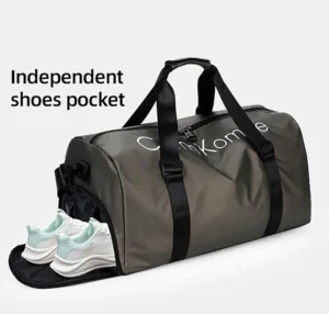 Waterproof Sports Fitness Bag Gym Handbag Swimming Training Shoulder Bags Outdoor Yoga Tote with Dry Wet Pocket and Shoes Pouch – Image 16