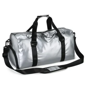 Waterproof Sports Fitness Bag Gym Handbag Swimming Training Shoulder Bags Outdoor Yoga Tote with Dry Wet Pocket and Shoes Pouch – Image 11