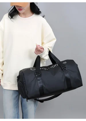 Waterproof Sports Fitness Bag Gym Handbag Swimming Training Shoulder Bags Outdoor Yoga Tote with Dry Wet Pocket and Shoes Pouch – Image 29
