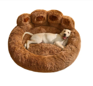 Panier Moelleux pour Chien & Chat – Lit Doux Lavable