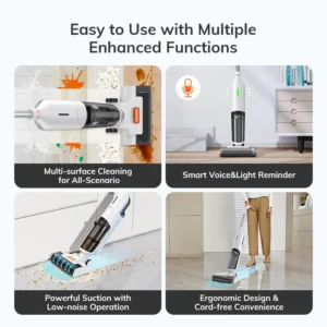 Aspirateur Laveur Sans Fil ILIFE – 150W – Image 4