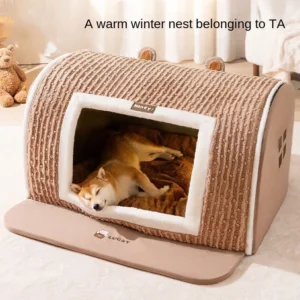 Nid Douillet pour Chien – Hiver Chaud – Image 3